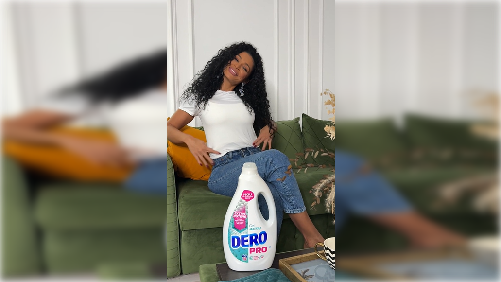 (P) Majda are un aliat de încredere pentru petele dificile. DERO PRO este soluția pentru haine curate