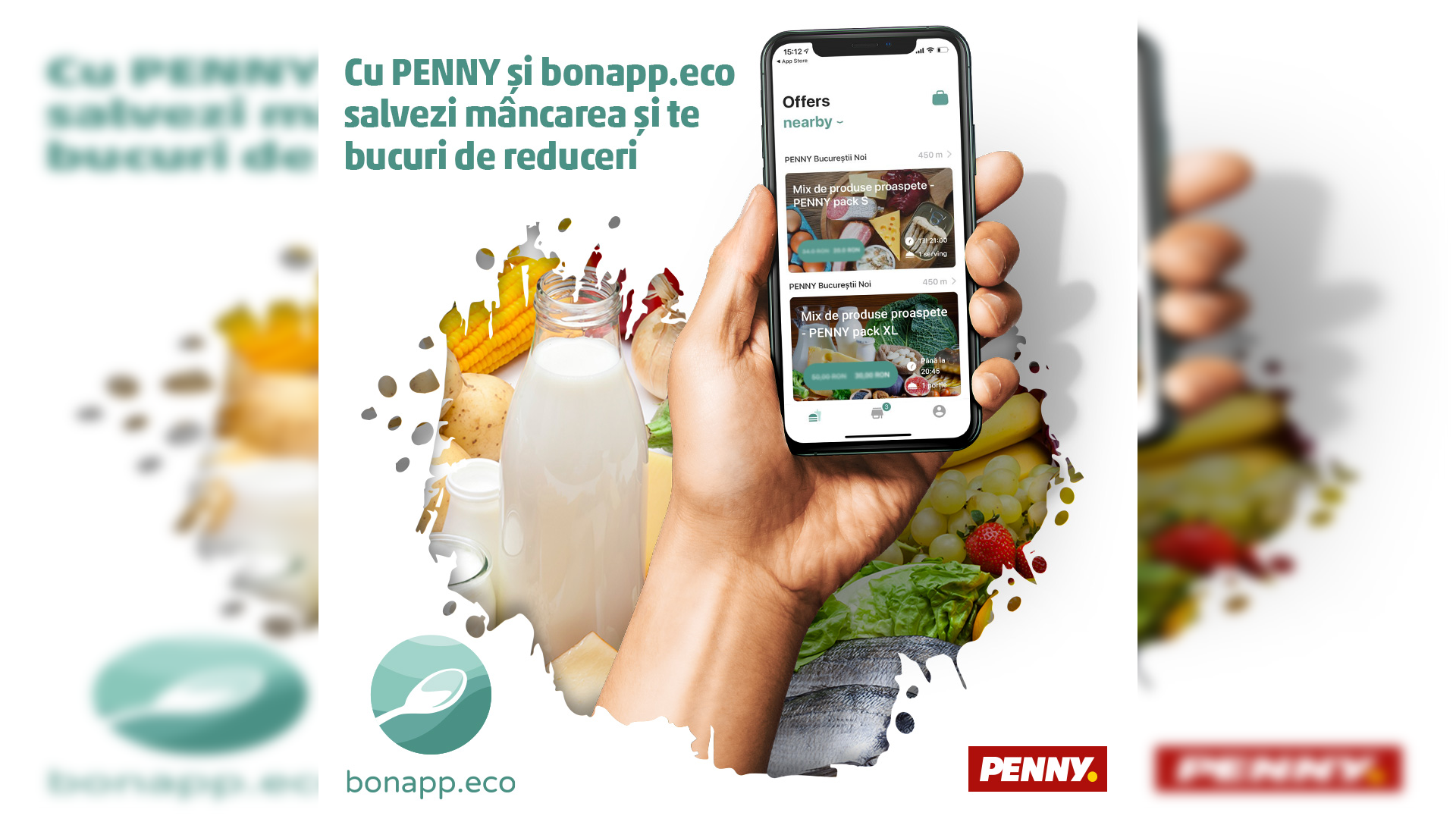 (P) Cum reducem risipa alimentară - Parteneriat PENNY cu Bonapp pentru un consum responsabil