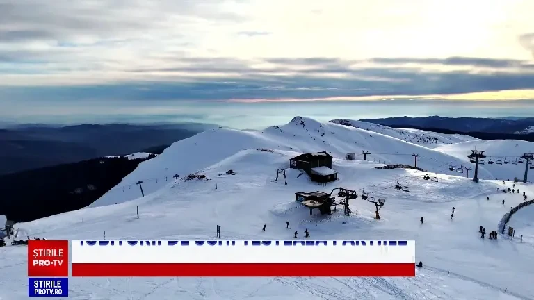 S-a schiat în condiții impecabile pe pârtiile de mare altitudine din Bucegi și din Masivul Postăvaru