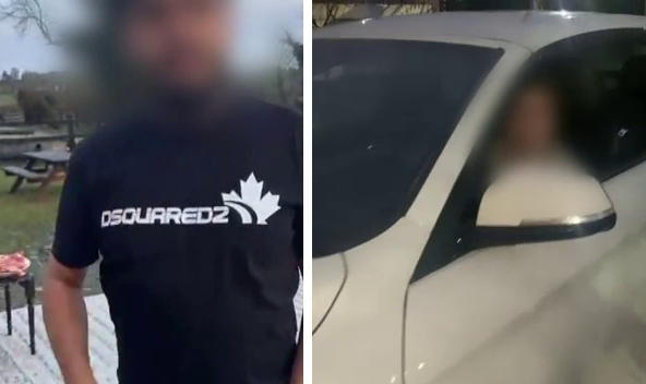 Mașina unei tinere a fost găurită de gloanțe. în Țăndărei. Fostul ei partener a deschis focul când a văzut-o