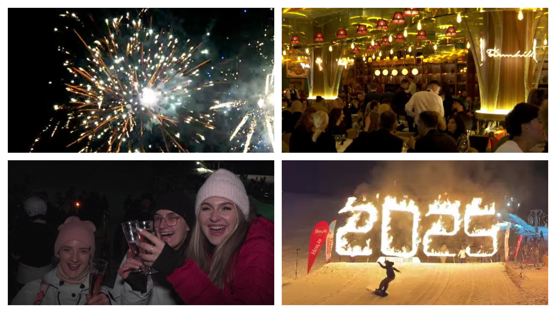 Revelion cu meniuri extravagante pentru turiștii de la munte. Răsfățul a avut prețuri pe măsură