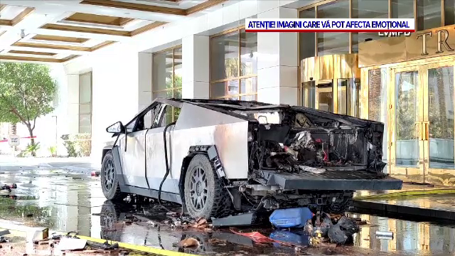 Cum a murit, de fapt, șoferul mașinii care a explodat în fața Hotelului Trump. Descoperirea surprinzătoare a anchetatorilor