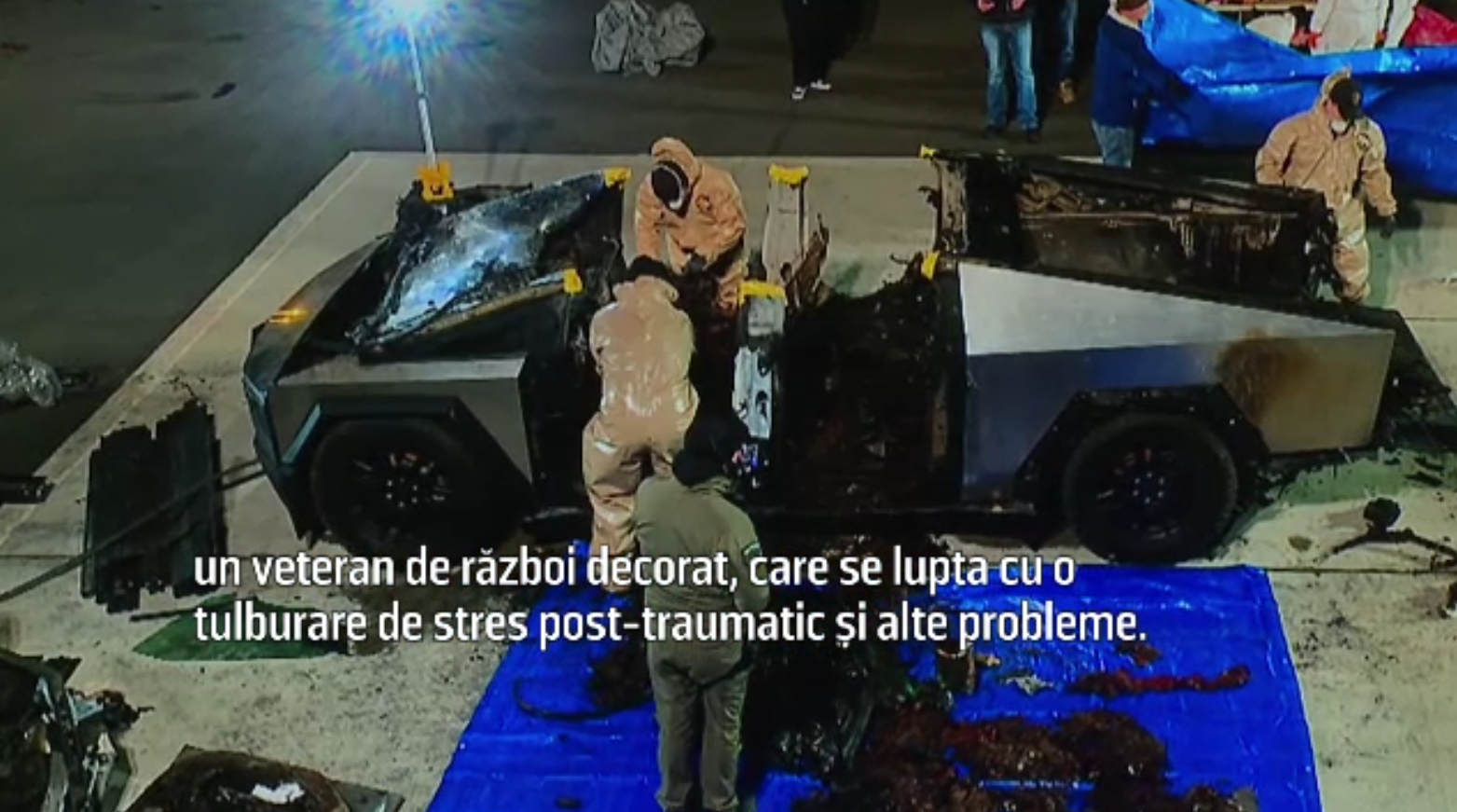 Soldatul din forțele speciale americane care s-a aruncat în aer într-o Tesla Cybertruck nu era supărat pe Donald Trump