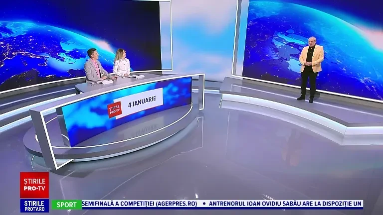 Vremea azi, 4 ianuarie. Temperaturile scad în toată țara, iar soarele se lasă greu văzut