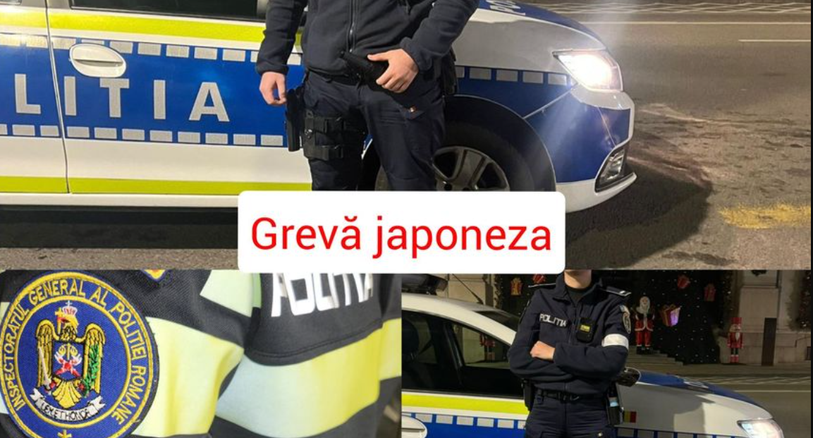 Mii de polițiști din mai multe județe au protestat față de prevederile ordonanței „trenuleț”: „Opriţi bătaia de joc”