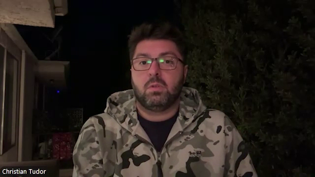 Români prinși în mijlocul infernului din Los Angeles. Cristian Tudor: „Mi-am făcut bagajele, două genți și un rucsac”