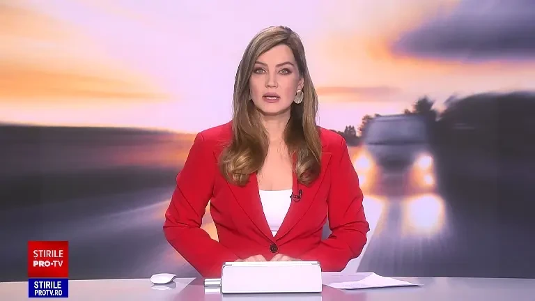 Tânără de 19 ani, rănită grav într-un accident pe o șosea acoperită de polei, în Bistrița-Năsăud. S-a izbit de un microbuz