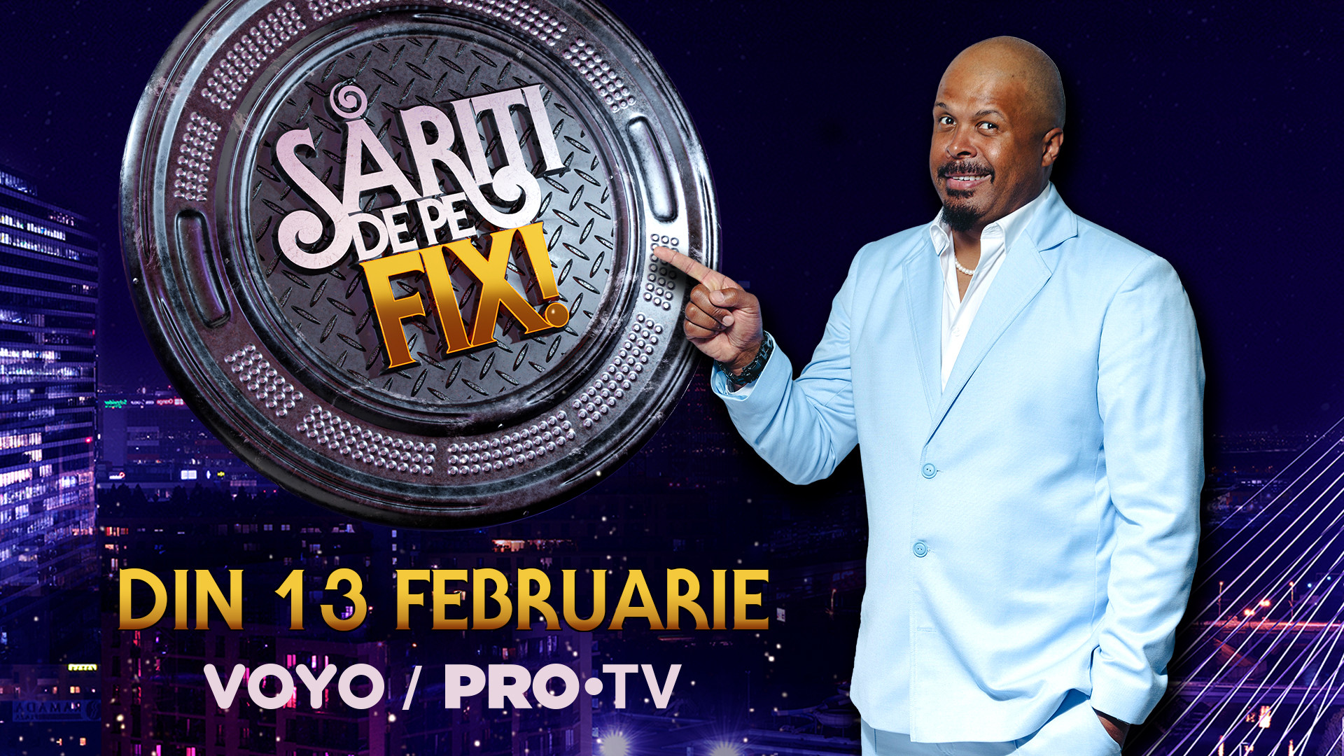 Săriți de pe fix revine la PRO TV și VOYO cu un nou sezon. Din 13 februarie începe cel mai nebun show de divertisment