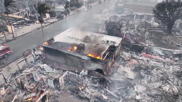 Teoriile experților despre propagarea focului în incendiile care au distrus Los Angeles-ul. E specific „bazinului”