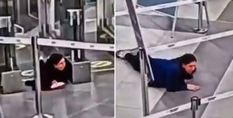 O femeie s-a târât pe burtă pentru a păcăli controalele de securitate ale unui aeroport și s-a îmbarcat în avion fără bilet
