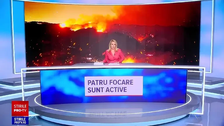 Rafale comparate cu forța unui uragan în Los Angeles-ul devastat de incendii. Casa lui Harry și Meghan este în pericol