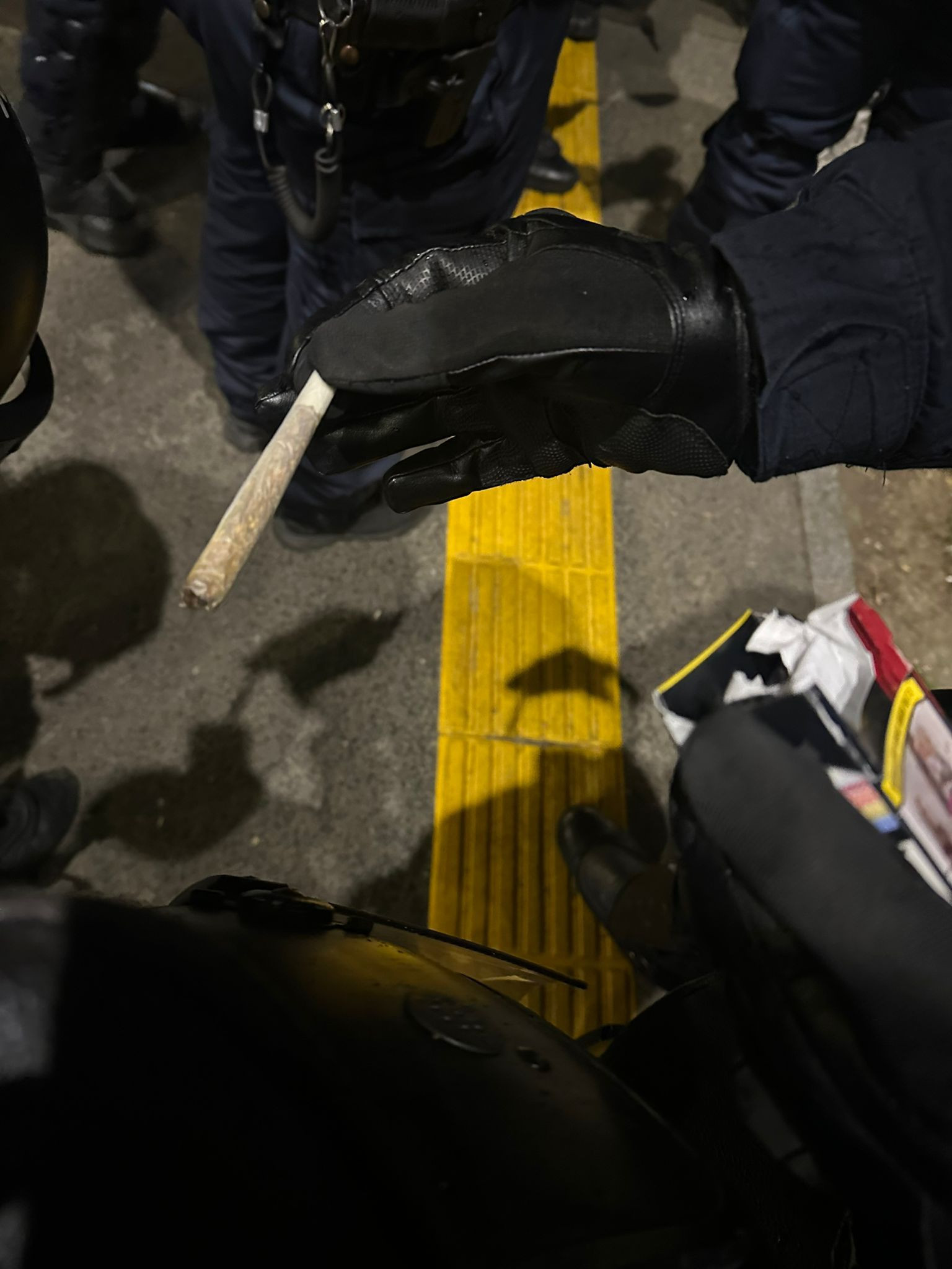 Jointul găsit asupra bărbatului