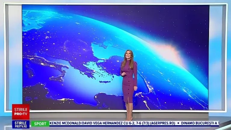 Vremea azi, 25 ianuarie. Temperaturi mai ridicate decât normalul perioadei. Maximele vor fi de 13 grade. Unde va ploua