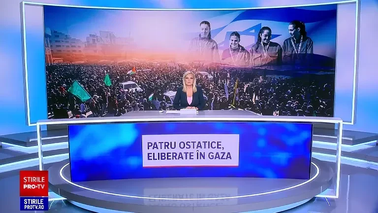 Încă patru ostatice Hamas au fost eliberate. 200 de palestinieni părăsesc închisorile, în contrapartidă