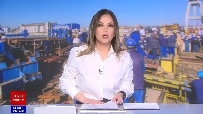 Angajații Șantierului Damen Mangalia protestează față de concedieri. ”Vrem să muncim, nu vrem ajutoare sociale”