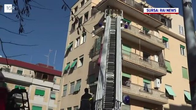 Un român din Roma și-a dat foc la apartament de nervi că partenera i-a lăsat pisica să fugă pe fereastră