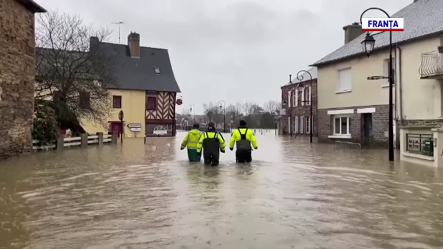 Vreme extremă în Europa. Inundații severe în Franța, viscol și ninsori puternice în Spania și Italia