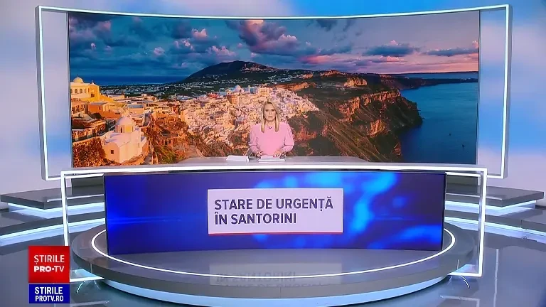 Localnicii din Santorini care n-au fugit de frica cutremurelor patrulează noaptea pe străzi, să pună hoții pe fugă