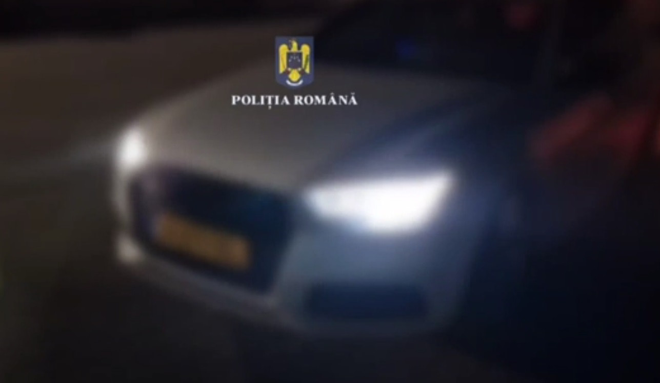 O mașină de lux condusă de un șofer de 19 ani, confiscată imediat după verificări. Ce au descoperit polițiștii clujeni