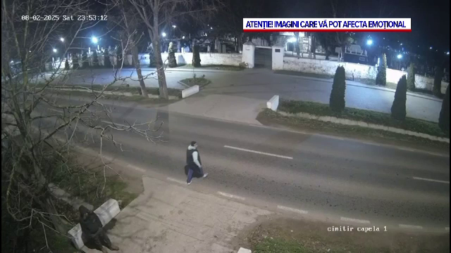 Momentul în care un bărbat e spulberat de o mașină în Timiș. Prietenul lui beat era la volan
