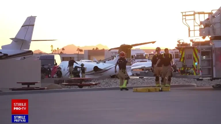 Un nou accident aviatic în SUA: un mort și patru răniți. Avionul unei vedete a fost implicat