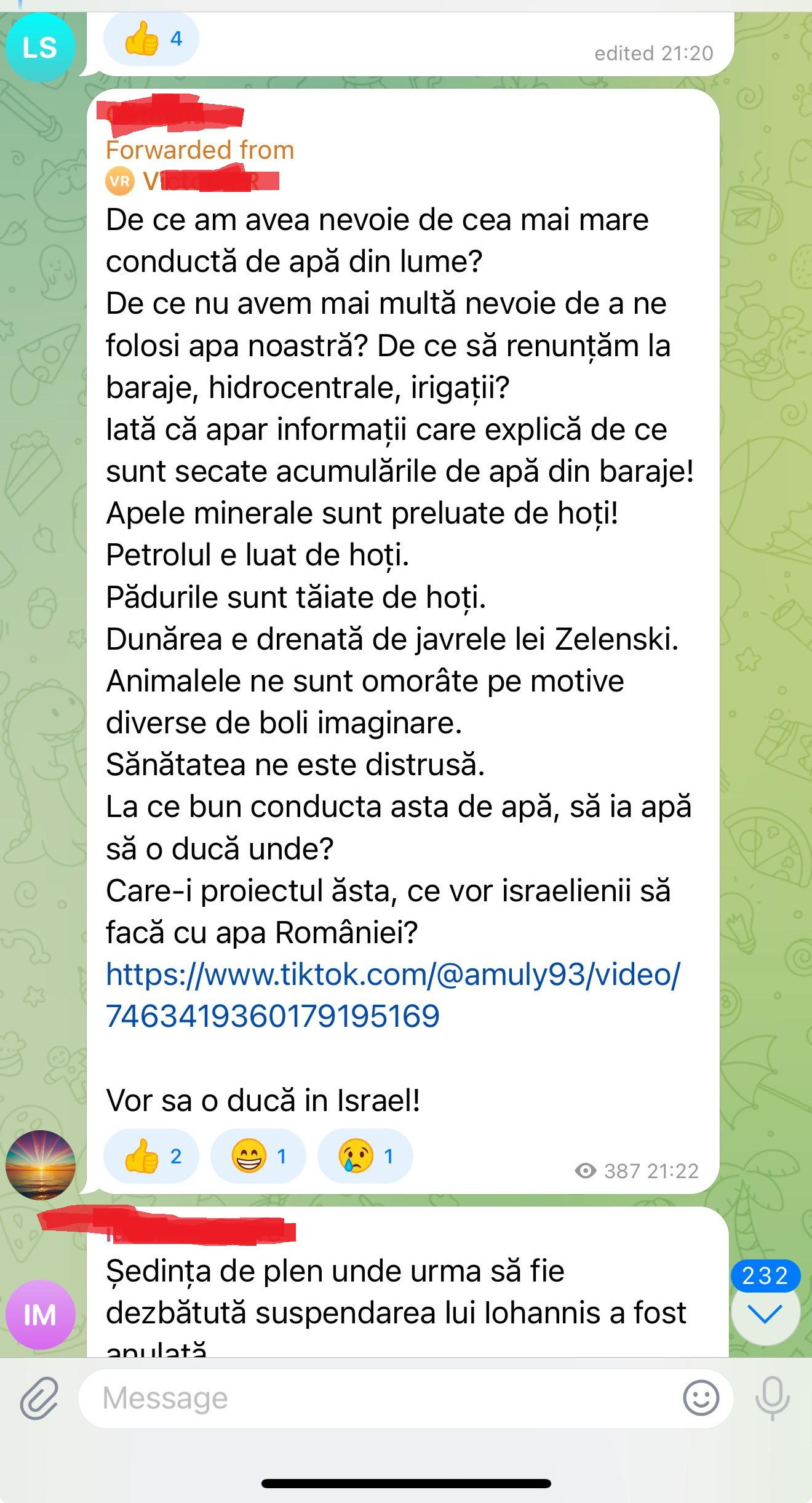Analiza conturi TELEGRAM