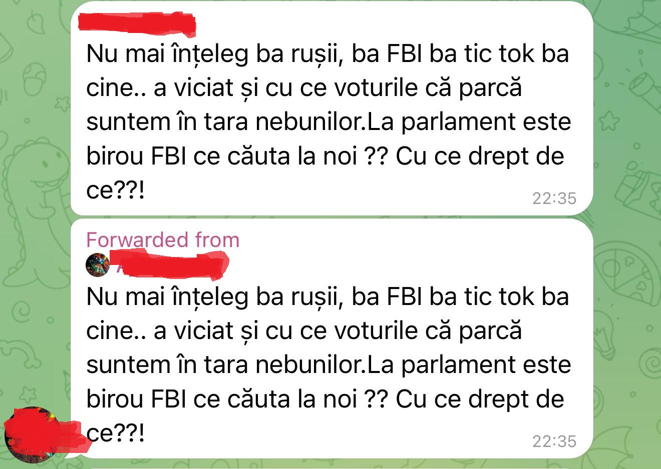 Analiza conturi TELEGRAM