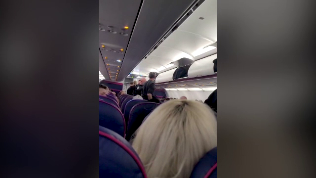 Doi români au fost evacuați din avion și reținuți pe aeroportul din Basel. Unul era drogat și celălalt beat