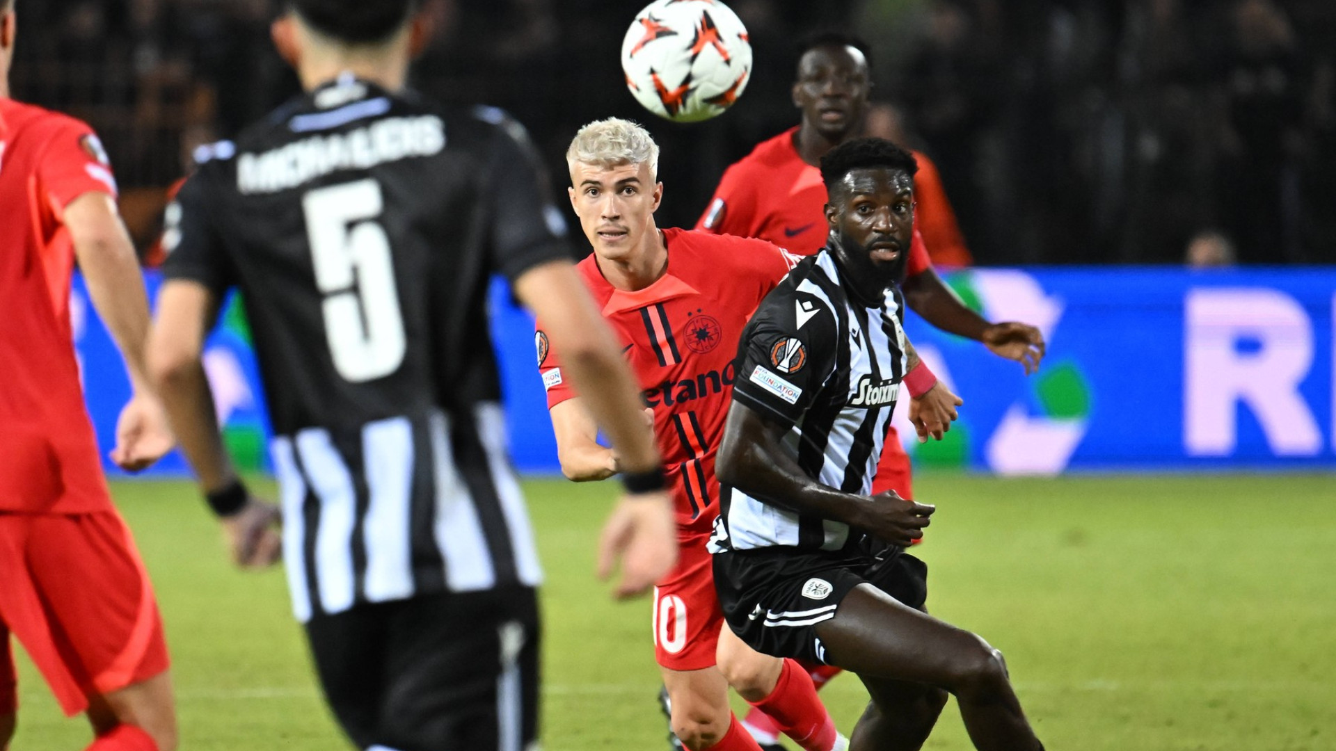 FCSB a învins-o pe PAOK la Salonic (2-1) în play-off pentru optimile Europa League
