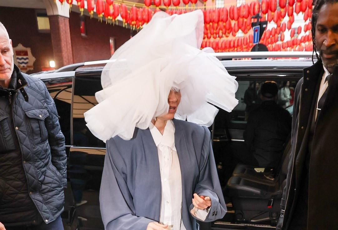 Pamela Anderson, într-o apariție inedită pe străzile din Londra. Accesoriul său nonconformist a atras toate privirile. FOTO