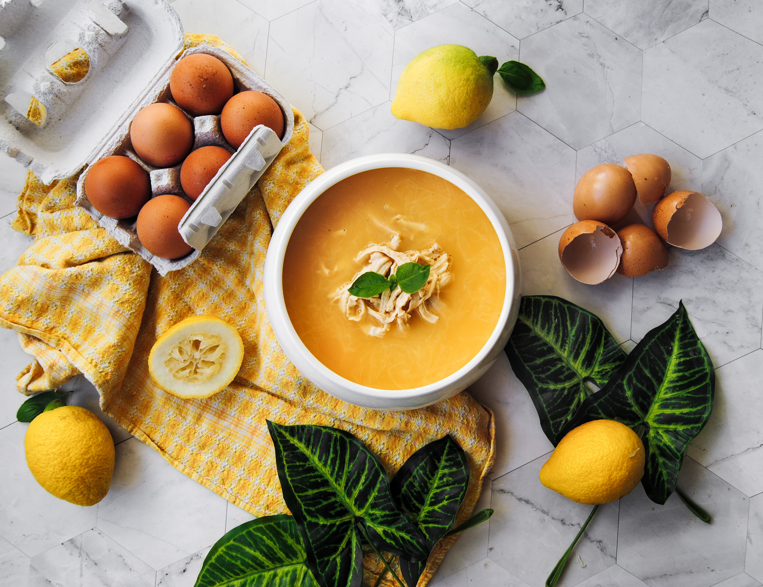 ciorba de pui a la grec