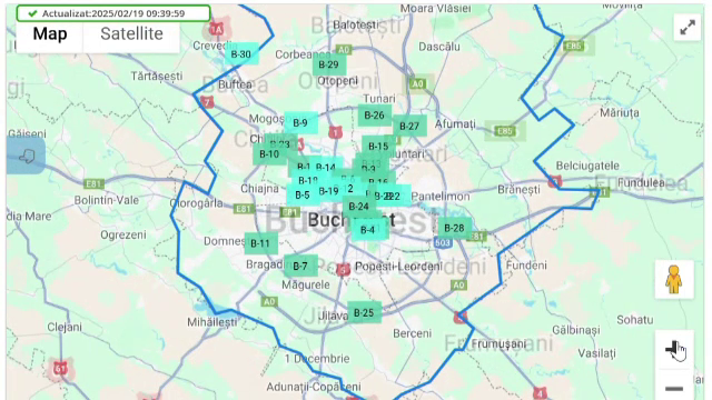 Situație rarisimă pentru bucureșteni: au putut respira „aer de munte”. Explicația comisarilor Gărzii de Mediu