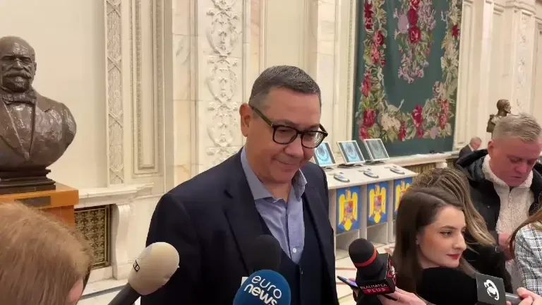 Ponta: ”Cu siguranță că nu voi candida din partea PSD”. ”Schimbarea nu poate fi adusă doar de candidatura domnului Georgescu”