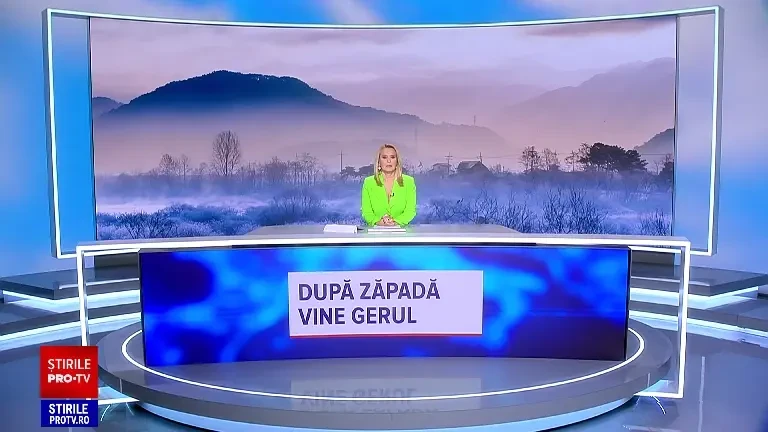 România intră sub o „cupolă de ger”. Vor fi chiar și -20 de grade Celsius în următoarele nopți, în anumite zone
