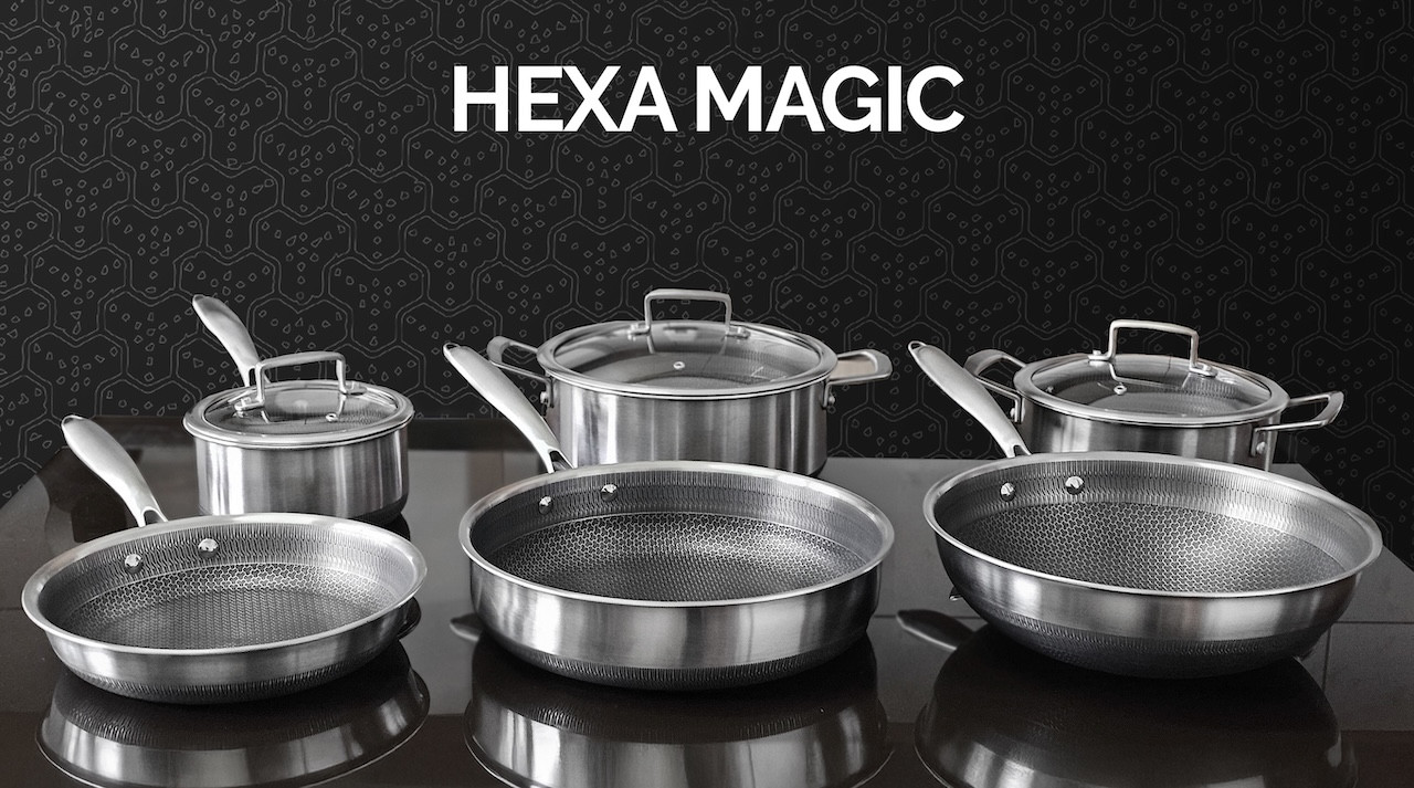 (P) HEXA MAGIC - Tigaia antiaderentă care nu se zgârie