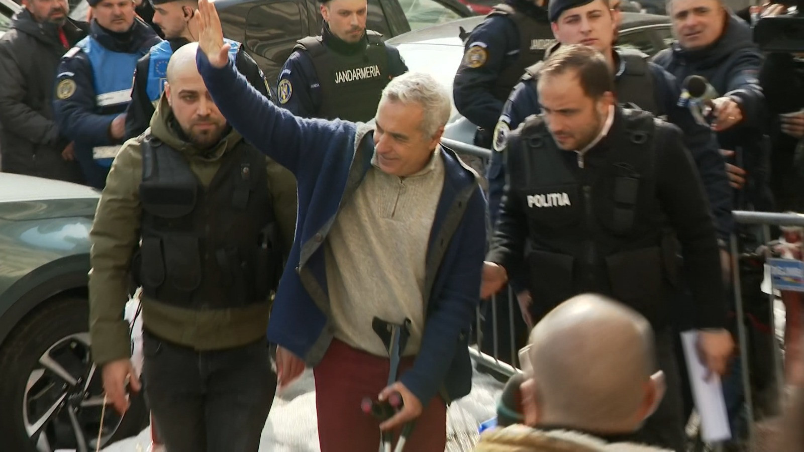 Calin Georgescu, politie, parchet