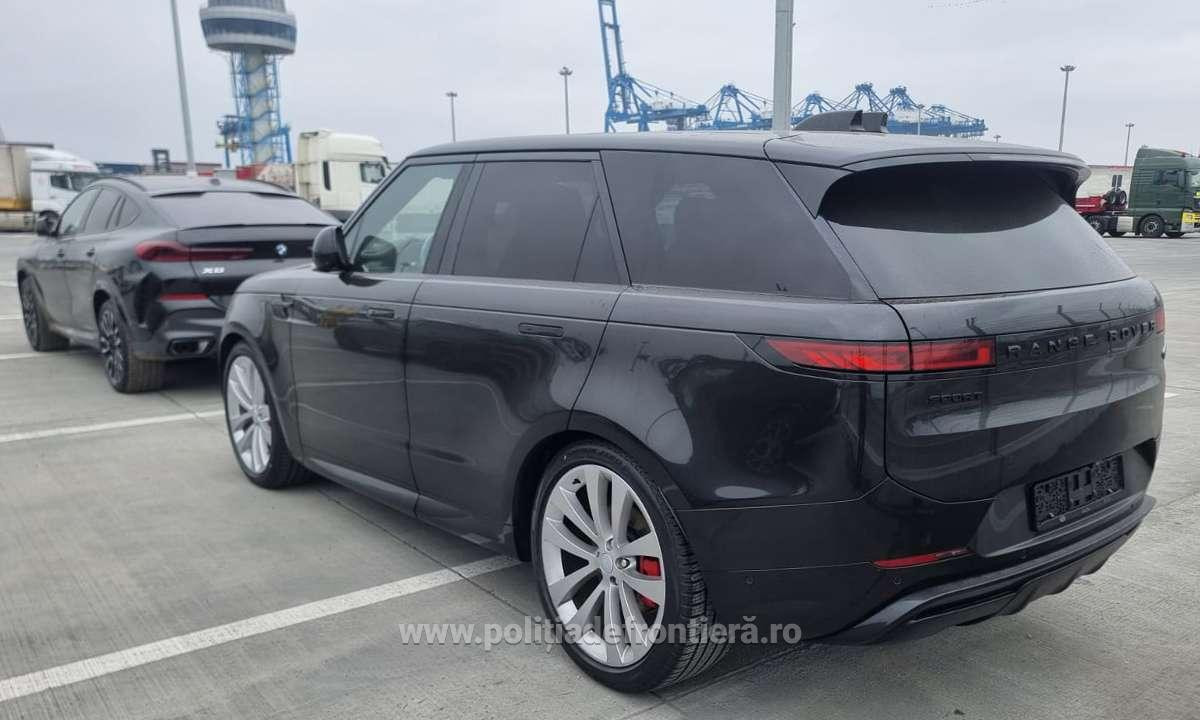 O mașină de 140.000 de euro, care urma să fie exportată în Turcia, a fost confiscată de polițiști în Constanța. FOTO