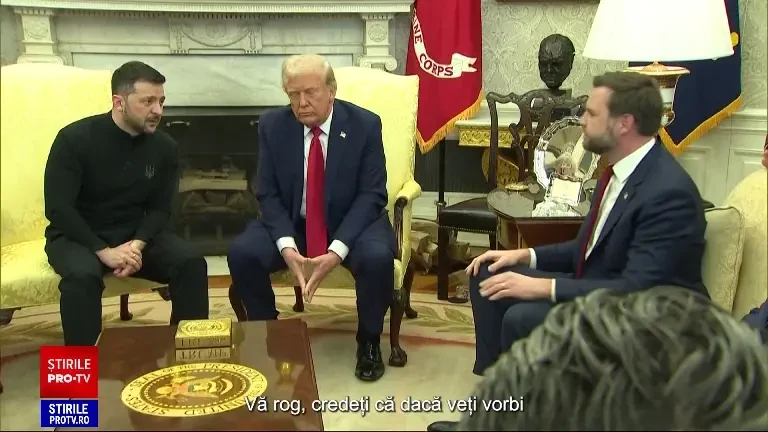 Trump țipă la Zelenski: "Nu există acorduri fără compromisuri”. Președintele ucrainean a plecat fără să semneze nimic