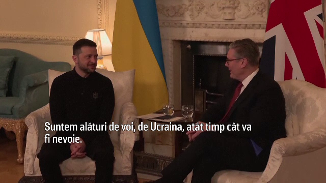 Volodimir Zelenski, primit cu entuziasm la Londra. Discuții cruciale înaintea summitului liderilor europeni