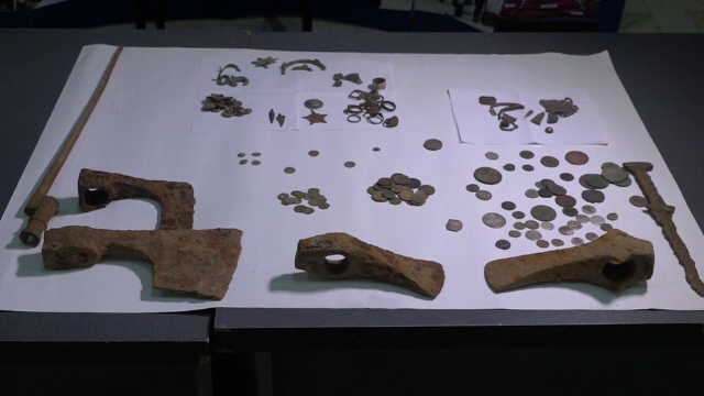 Descoperire impresionantă în Vaslui: Monede antice și artefacte vechi de aproape 2.000 de ani, găsite într-o pădure