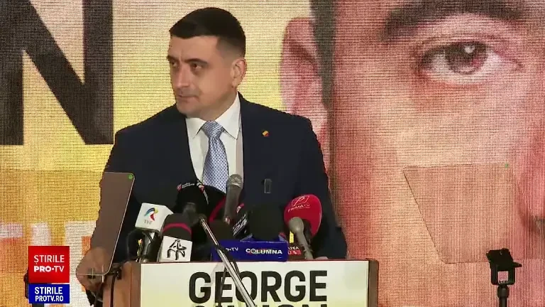 George Simion, după demisia lui Becali din AUR: ”Îmi cer scuze faţă de colega mea”, Anamaria Gavrilă