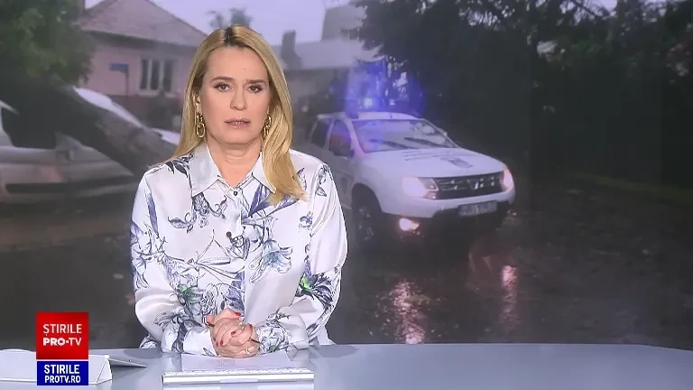 Vijelia a făcut prăpăd în București. O femeie a ajuns la spital lovită de o creangă. 61 de copaci au fost doborâți