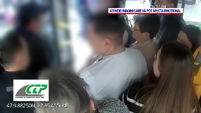 Un individ este căutat de poliție după ce a lovit un șofer de autobuz în Iași. Agresorul, filmat în timp ce consuma alcool