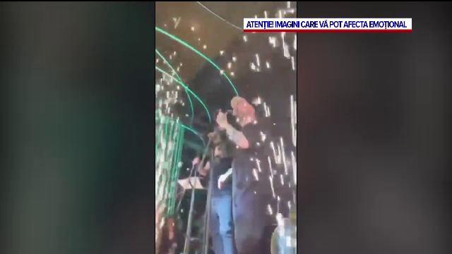 Momentul în care efectele pirotehnice au dat foc la clubul din Macedonia de Nord. 59 de oameni au murit. VIDEO