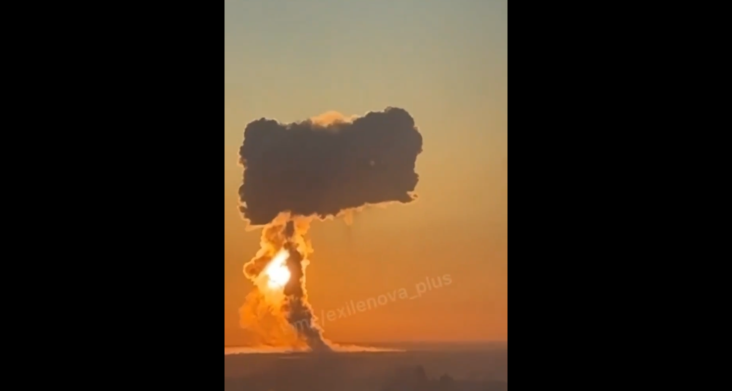 Rusia continuă atacurile masive în Ucraina. O staţie de gaze în flăcări la Sudja, în regiunea rusă Kursk | Video