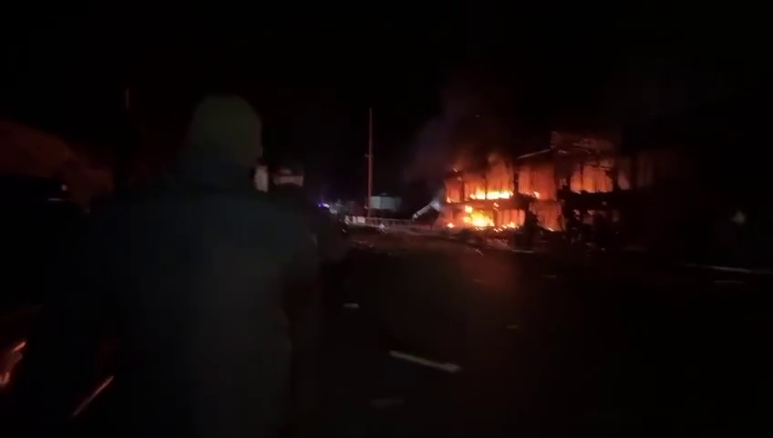 Rusia a atacat cu drone infrastructură energetică în regiunea Odesa, provocând incendii