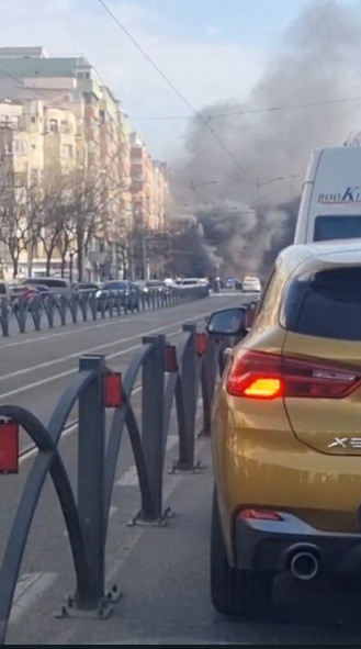 incendiu calea mosilor