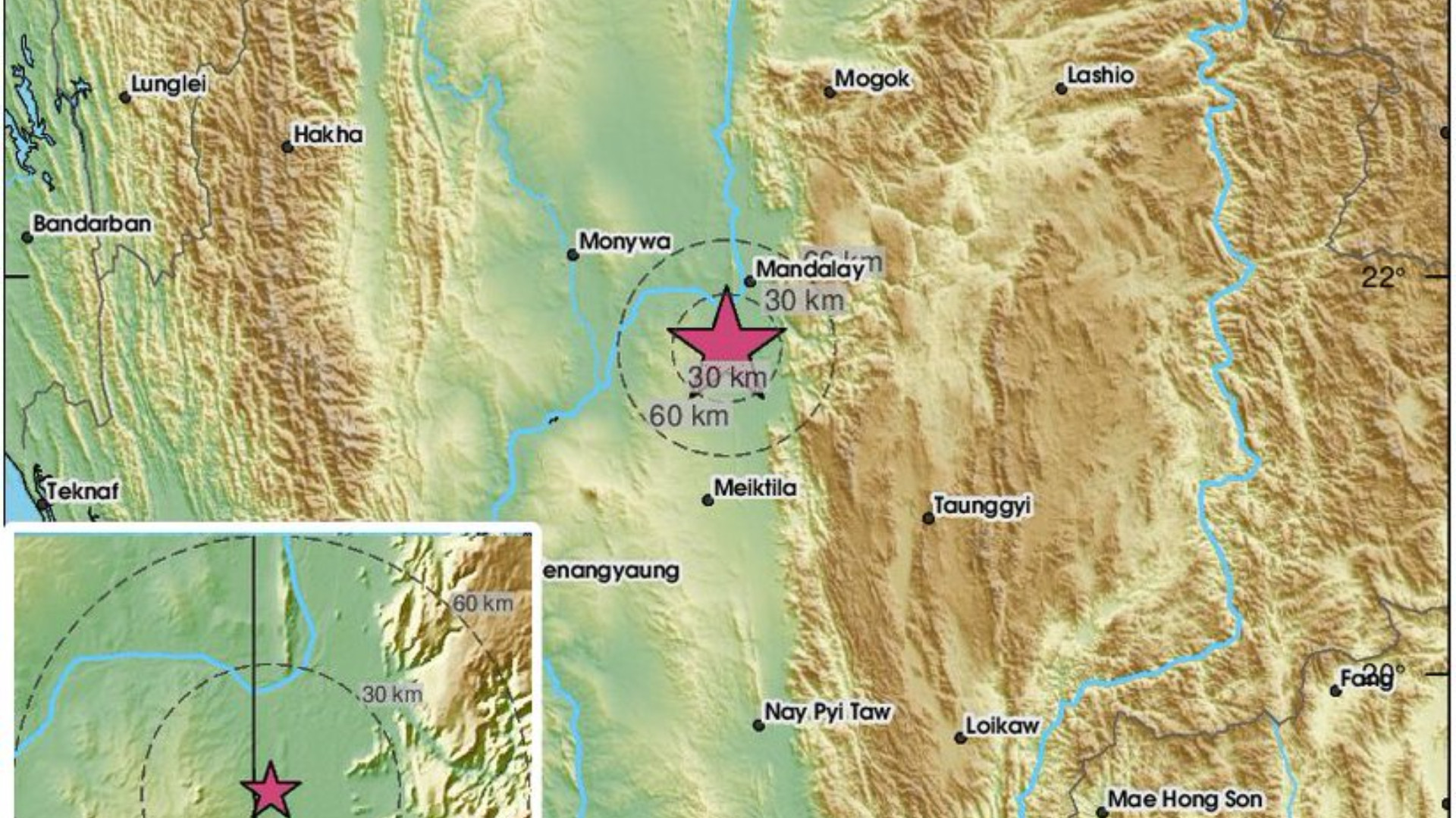 Cutremur de 7,7 în Myanmar. Bilanț provizoriu: 1.002 morți și 2.376 de răniți. Pagube în toate țările vecine. VIDEO