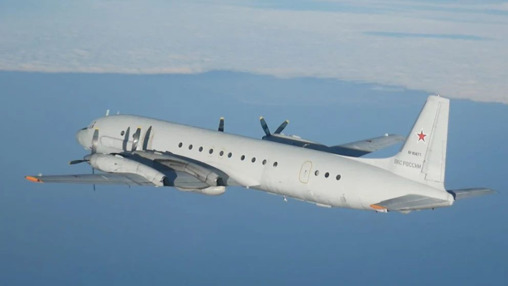Avion militar Iliușin, interceptat aproape de Germania. A fost considerat „un pericol considerabil pentru traficul aerian”