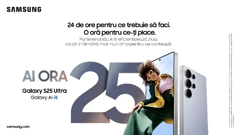 (P) AI Ora 25: Cum te ajută Galaxy S25 să câștigi timp pentru ceea ce contează cu adevărat